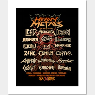 Heavy Metals Parody Posters and Art